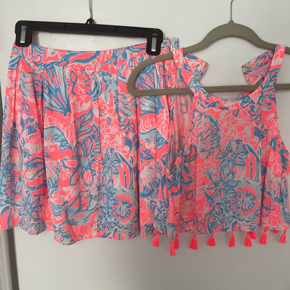 Gorgeous two piece Lilly Pulitzer outfit